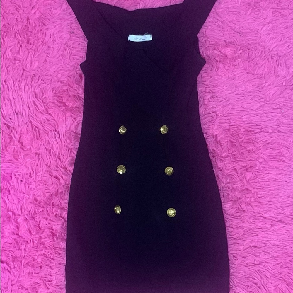 Vintage 90s Black Mini dress